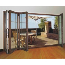 Aluminium Bi-Folding Door with Dividing Strip